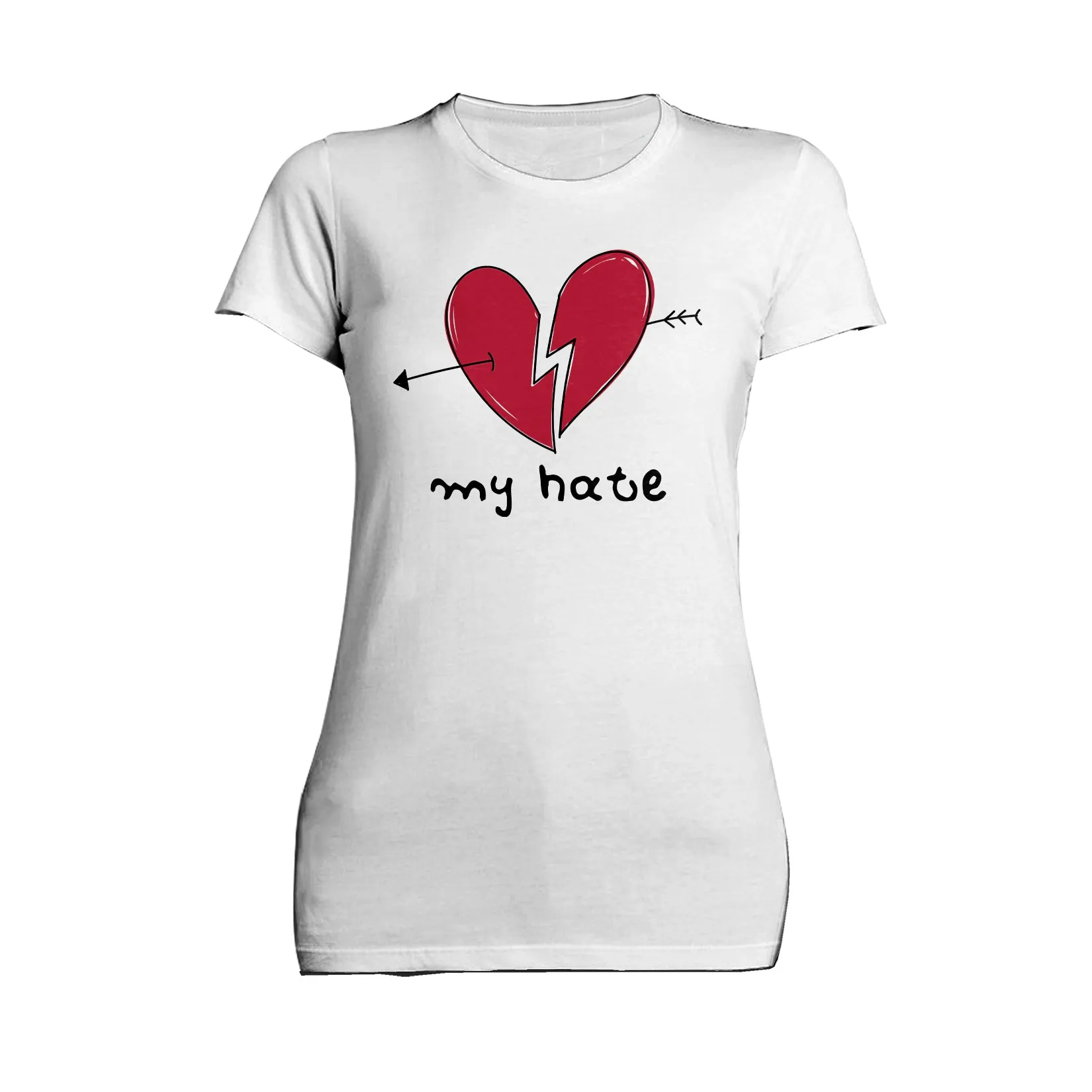 Anti Valentine My Hate Women's T-shirt