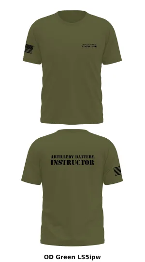 Artillery Instructor Battery Store 1 Core Men's SS Performance Tee - LS5ipw