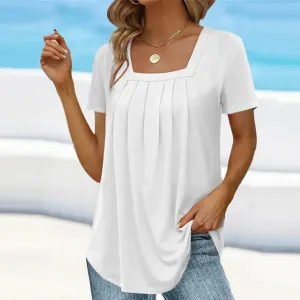 Aurora Pleated Shirt
