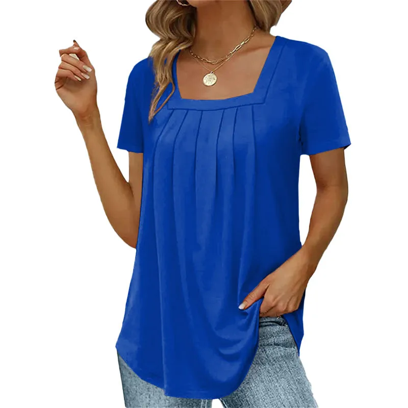 Aurora Pleated Shirt