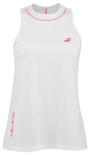 Babolat Strike Womens Tennis Tank Top - White