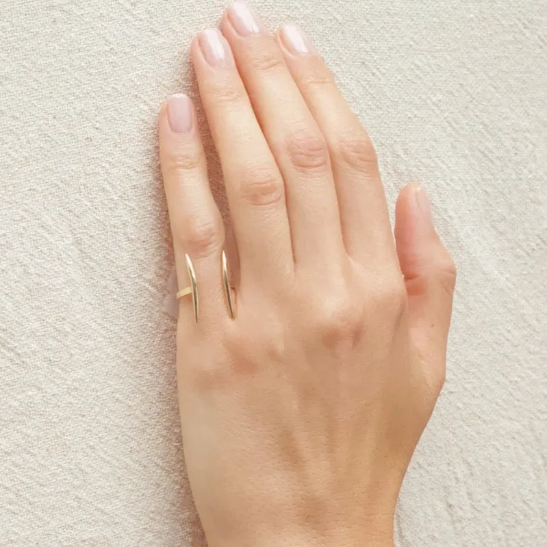 Baby Double Bow Ring