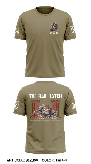 Bad Batch RCP, Breacher Company, Task Force Warrior Core Men's SS Performance Tee - S2ZG9V