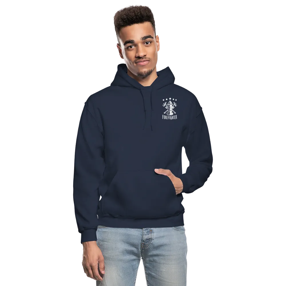 Ball Firefighter Gildan Heavy Blend Adult Hoodie