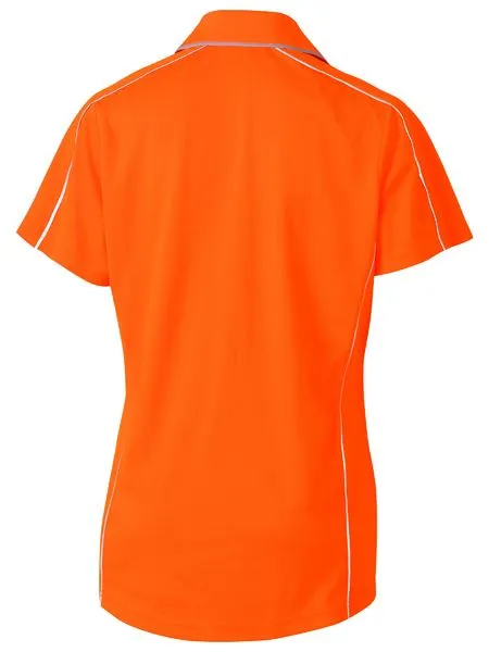 BISLEY WOMEN'S COOL MESH POLO