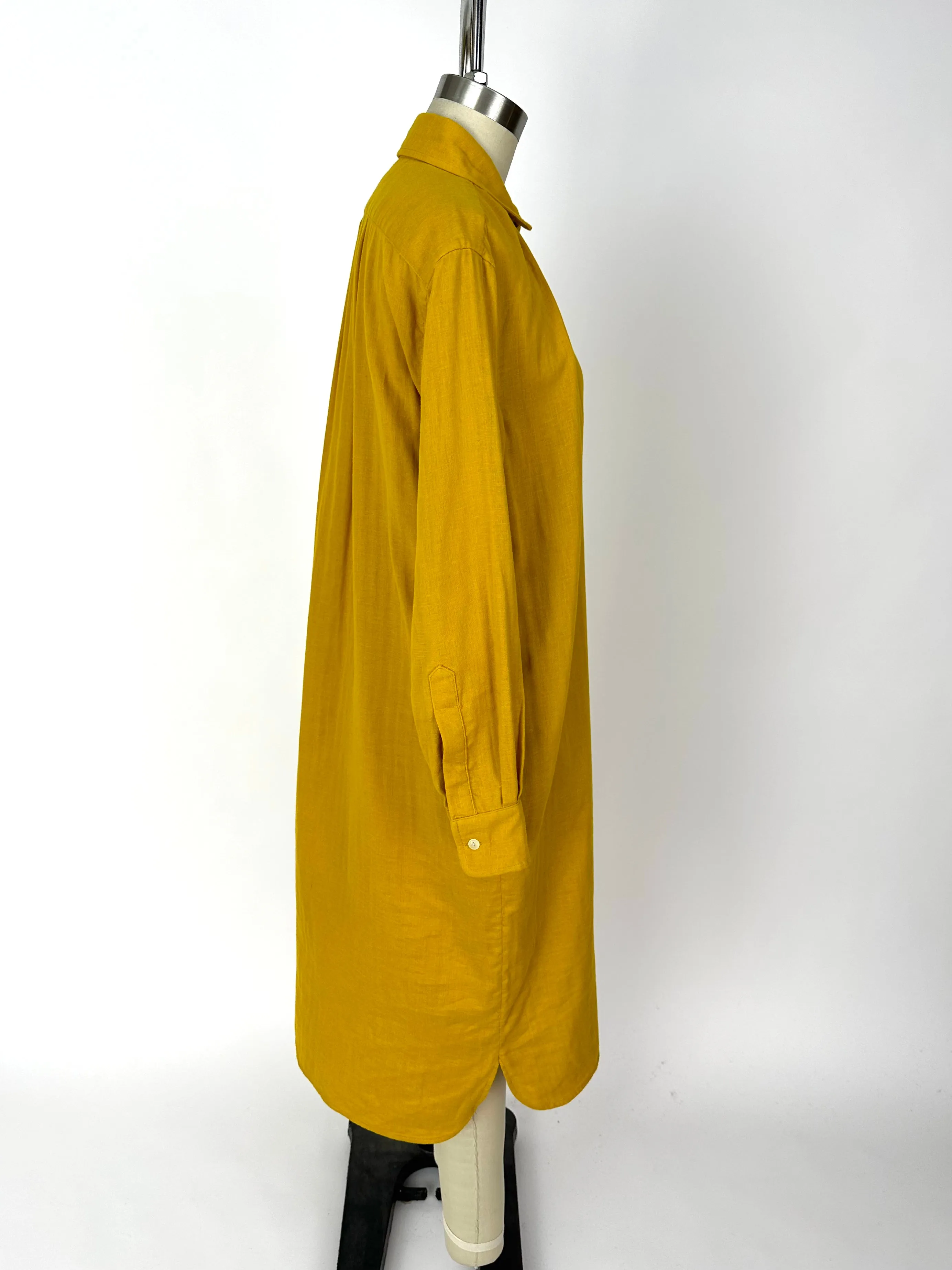 Blluemade Mustard Shirtdress