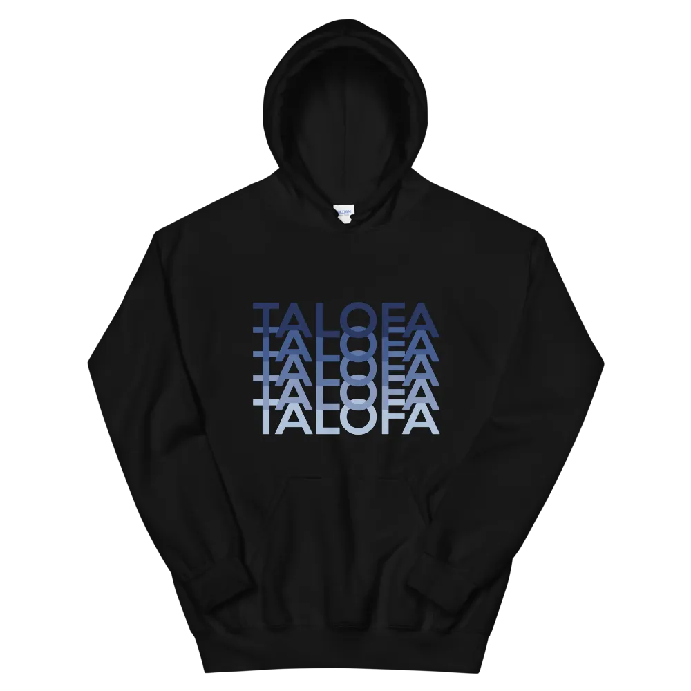 Blue Talofa Repeat *ADULT HOODIE*