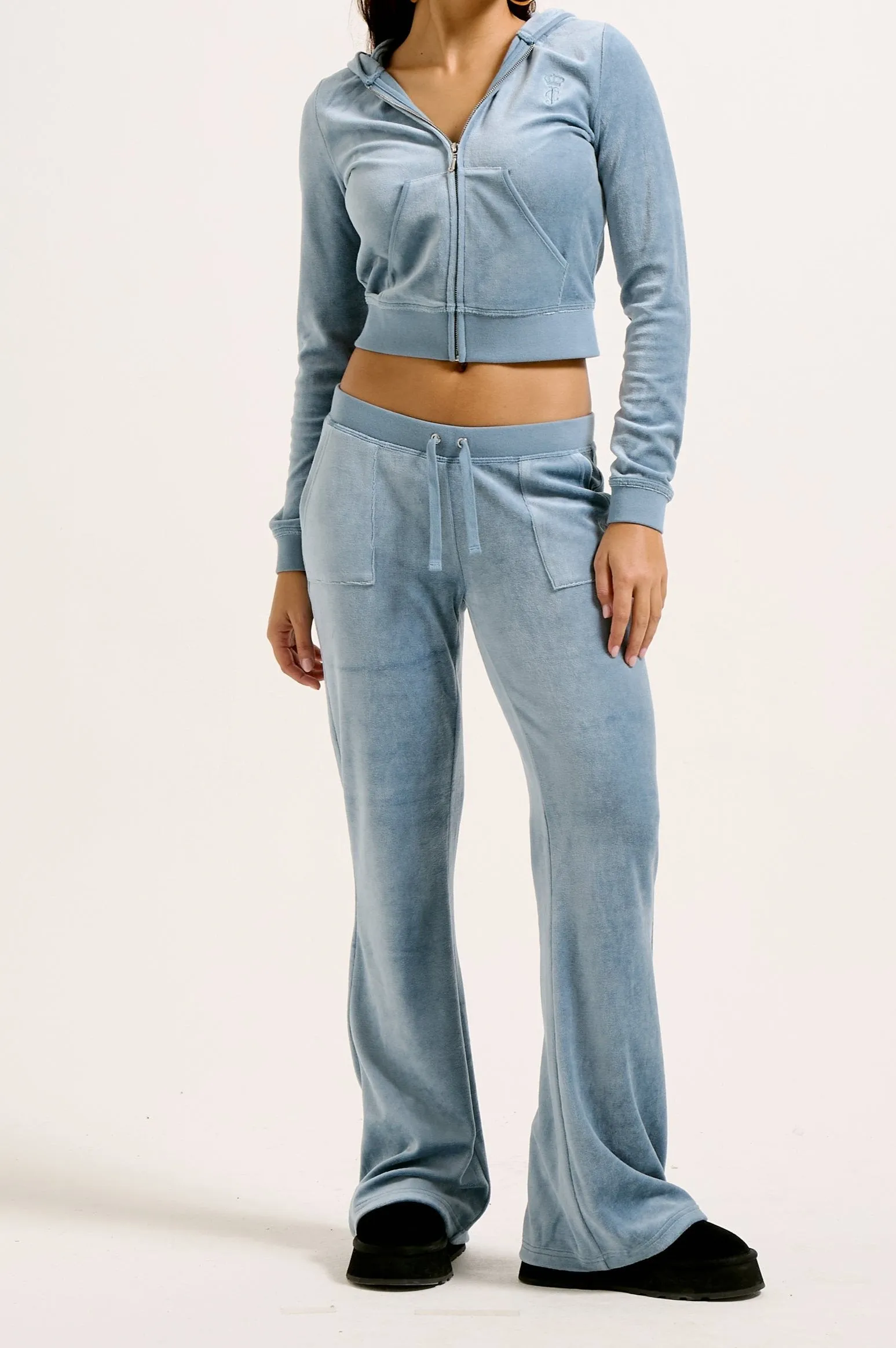 BLUESTONE BAMBOO VELOUR HERITAGE HOODIE