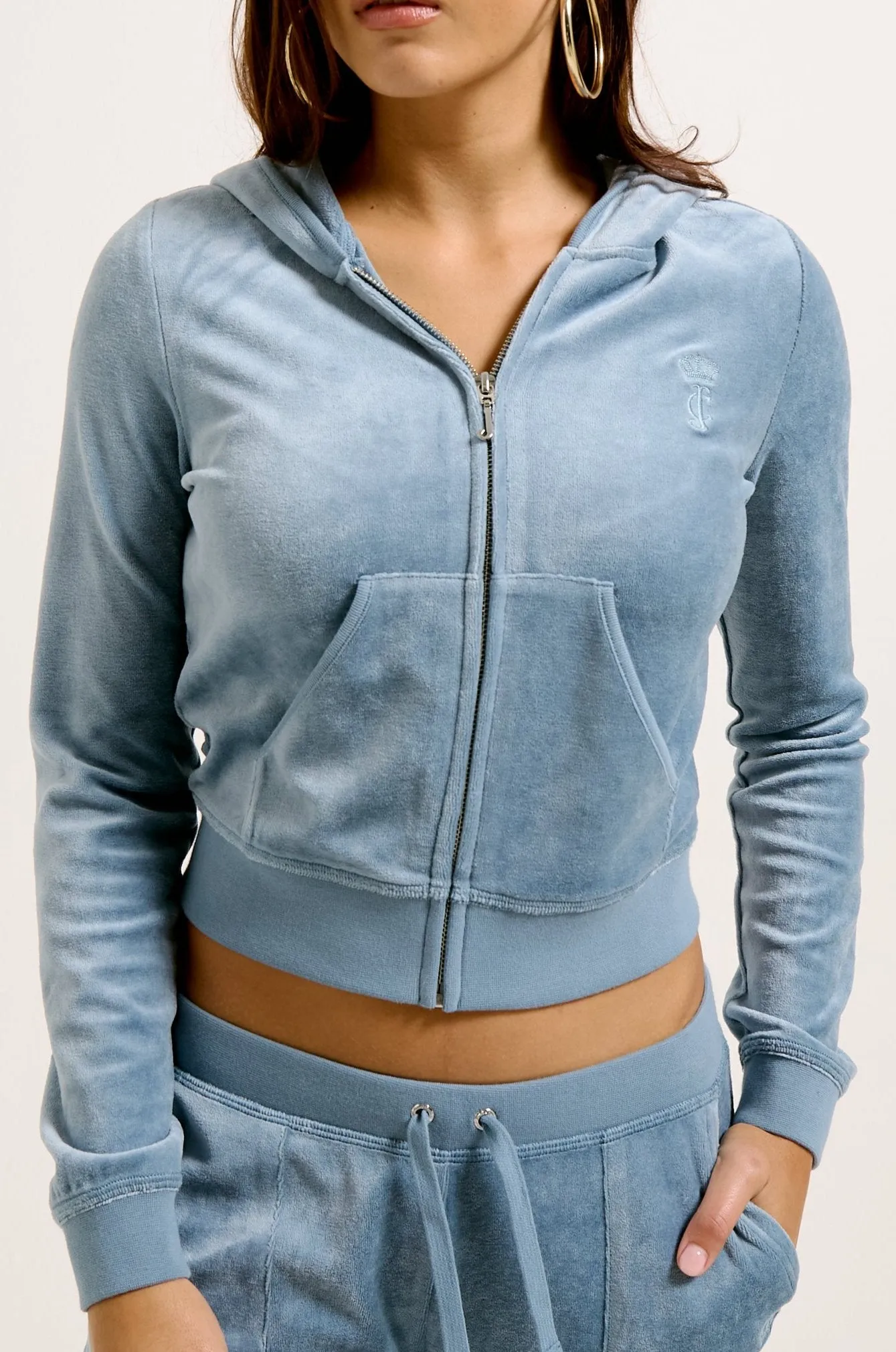 BLUESTONE BAMBOO VELOUR HERITAGE HOODIE