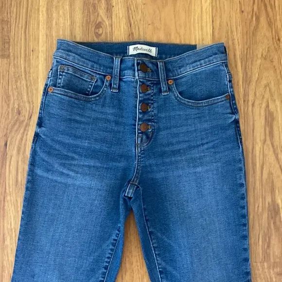 BNWT Madewell 9” mid-rise skinny crop jean