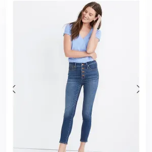 BNWT Madewell 9” mid-rise skinny crop jean