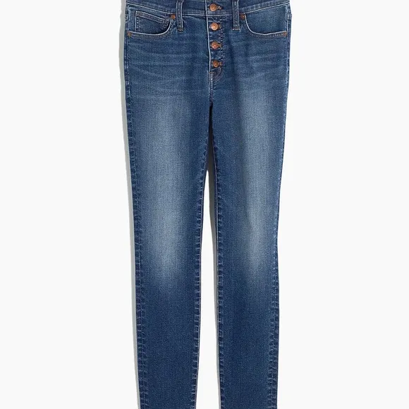 BNWT Madewell 9” mid-rise skinny crop jean