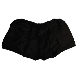 Bohotusk Plain Black Harem Shorts Small