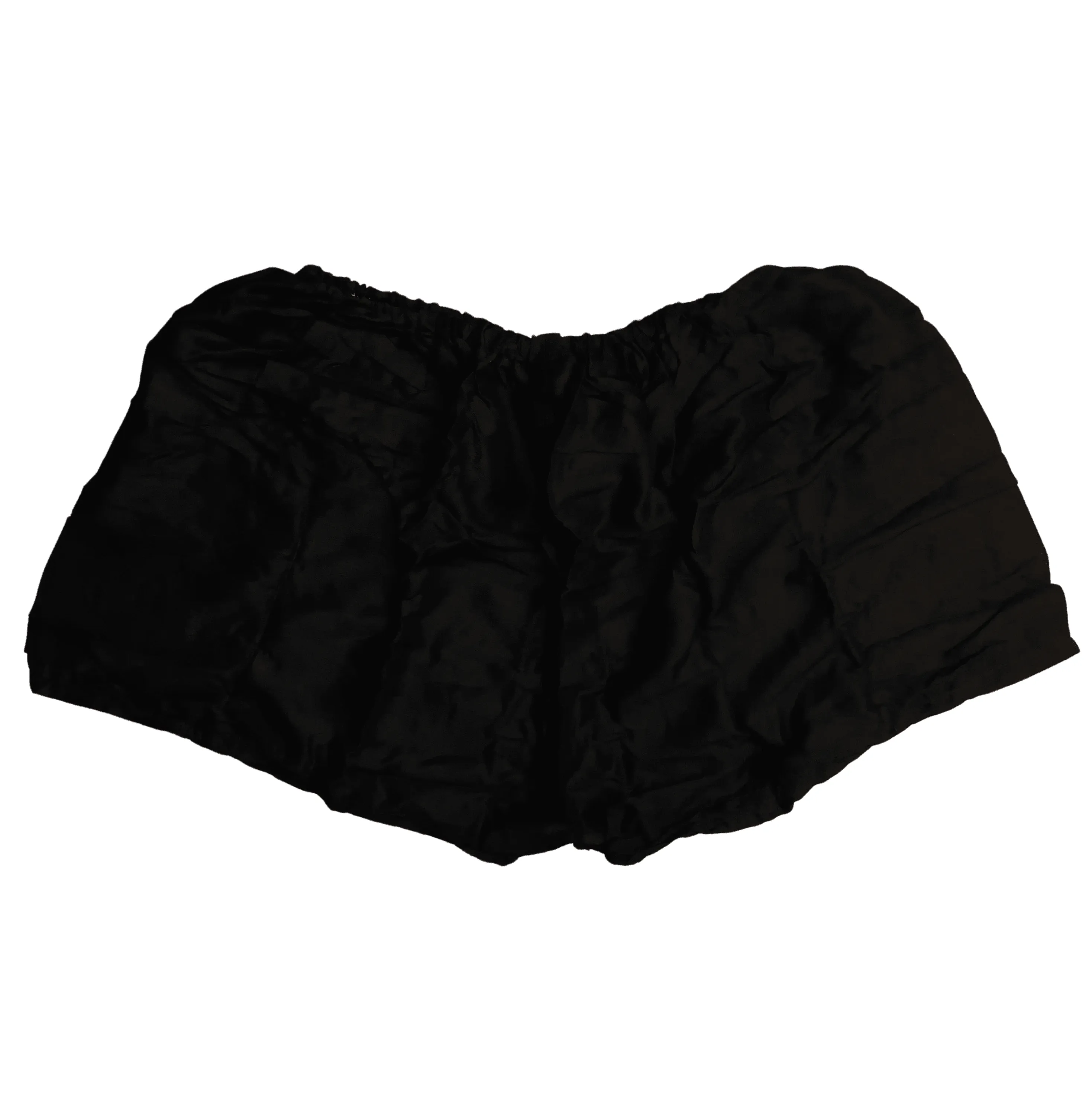 Bohotusk Plain Black Harem Shorts Small