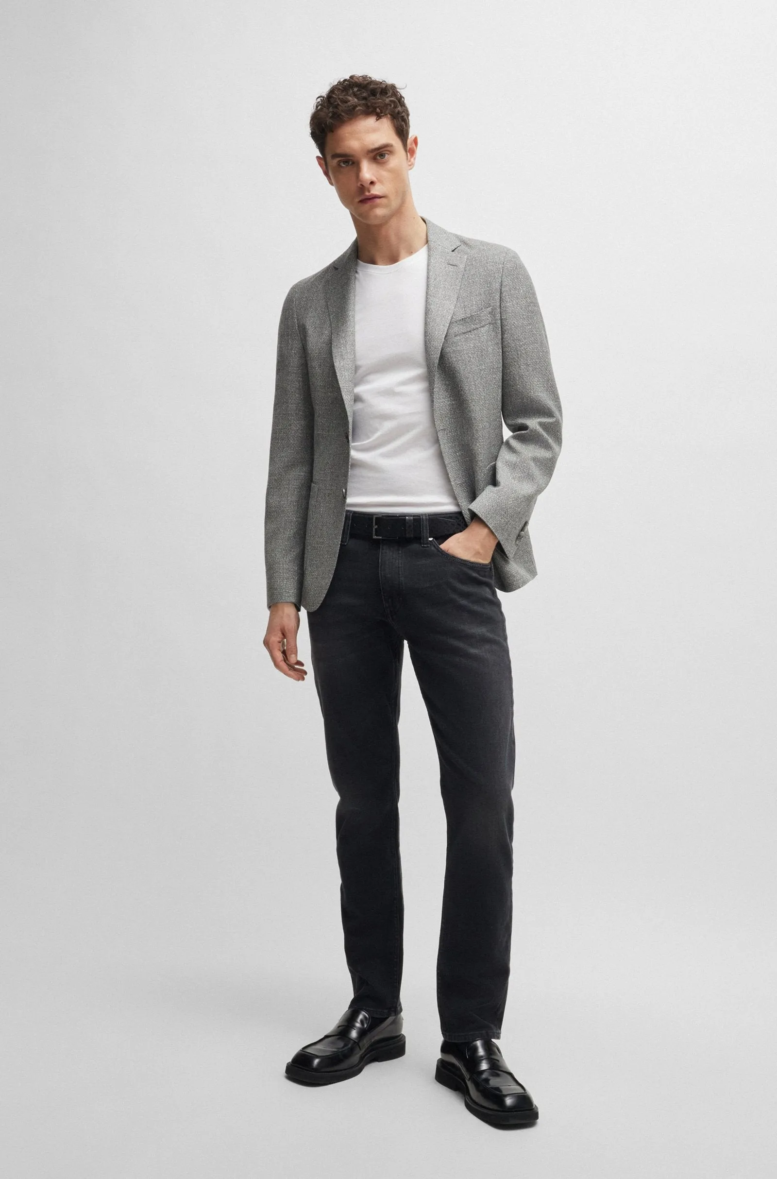 BOSS Blazers Slim Fit in Wool Mix - C-HANRY-233 10262348 01-50521956