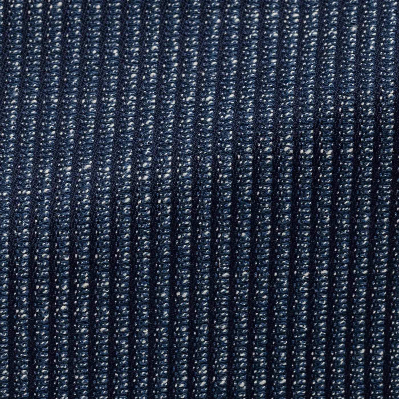 Bottoli Blue on Blue Mercerized Cotton Stretch Textured Pinstripe with Specks
