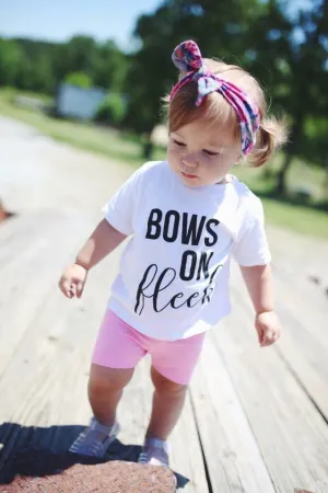 Bows on Fleek Sassy Tee or Bodysuit