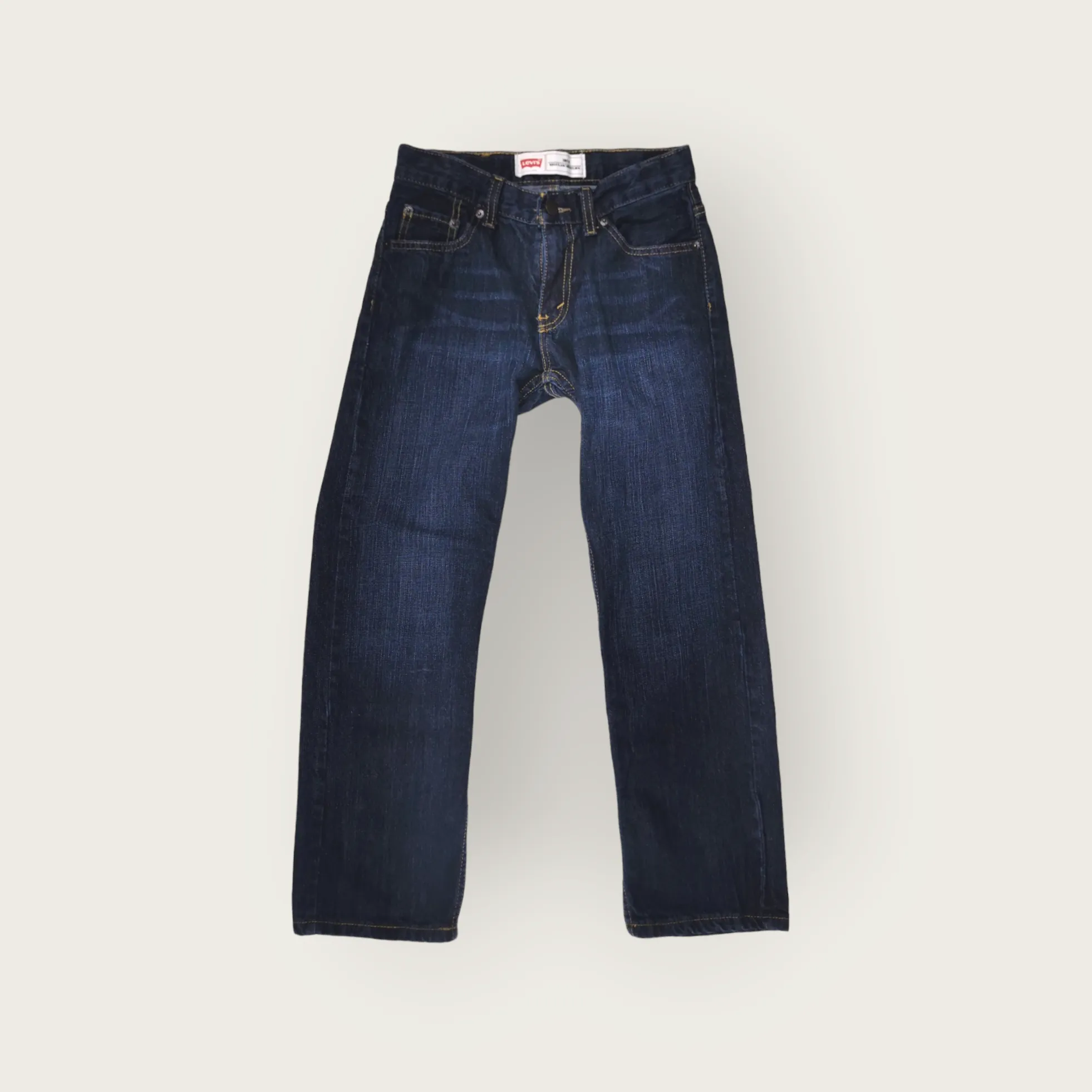 BOY SIZE 10 YEARS - LEVI'S 505, Dark Blue, Straight Fit Jeans EUC B57