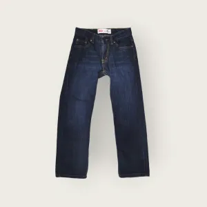 BOY SIZE 10 YEARS - LEVI'S 505, Dark Blue, Straight Fit Jeans EUC B57