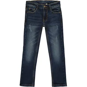 Boys Blue Cotton Jeans