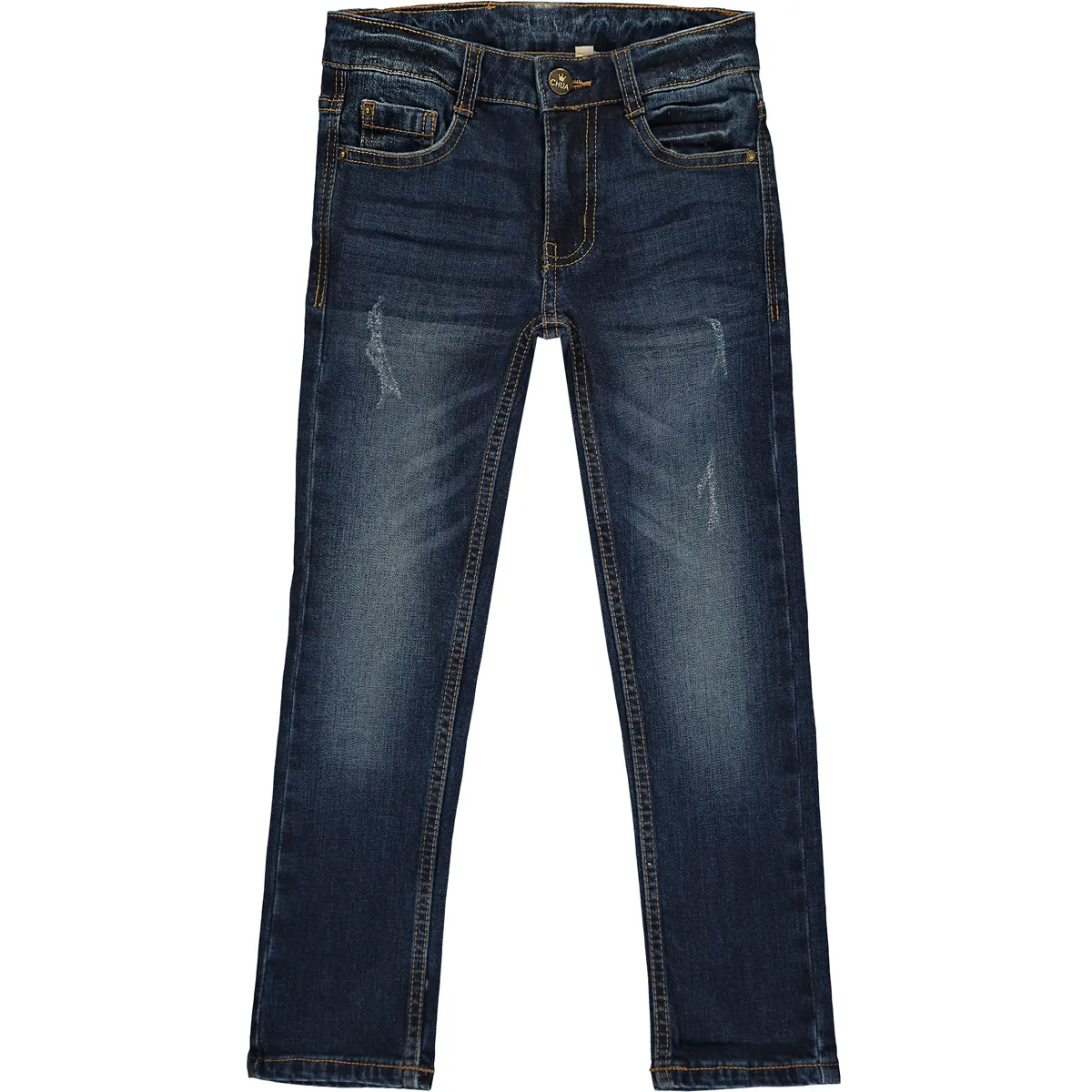 Boys Blue Cotton Jeans