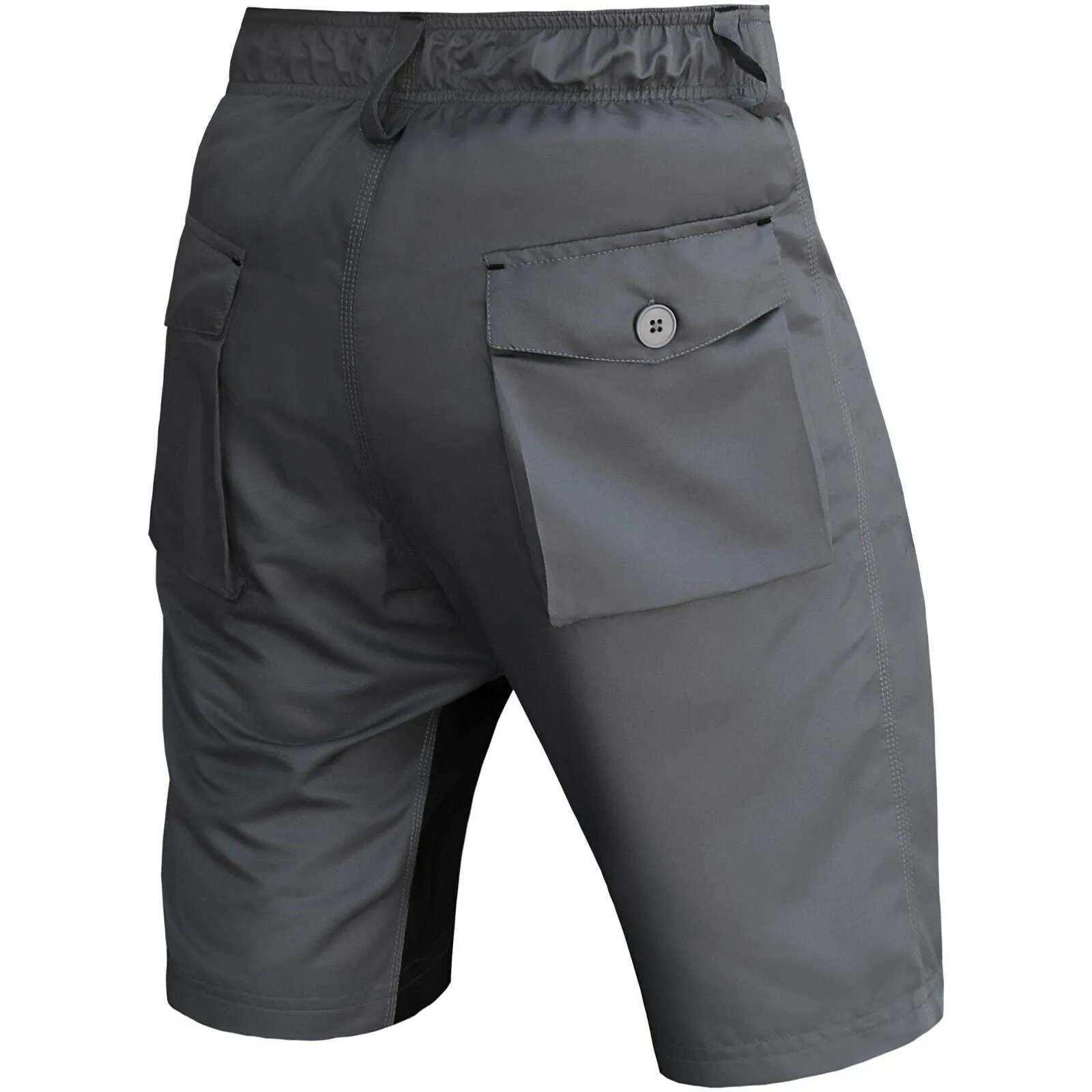 Brisk Bike MTB Shorts with Padded Inner compression shorts, mountain bike shorts mens, mtb padded shorts, mtb cycling shorts, mens padded bike shorts with pockets, mens mountain bike liner shorts