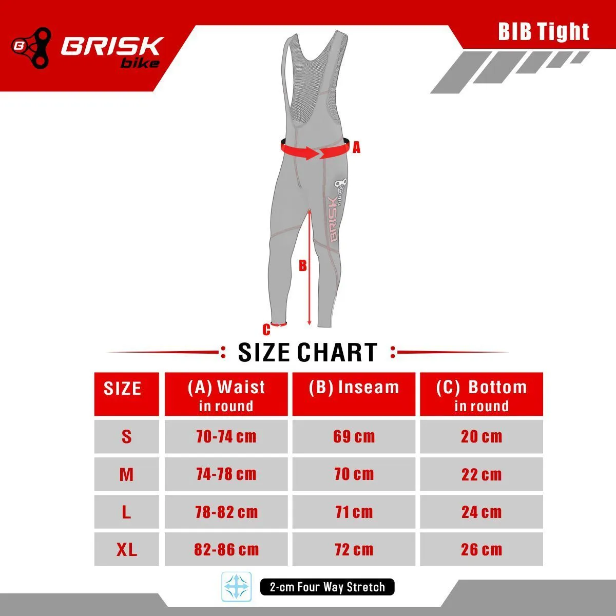 Brisk Bike Pro Vibrant Compression Tight Fit Cycling Padded Bib Pants Trousers, mens bike Trousers padded, bike bib trousers, mtb bib trousers, best cycling bibs for long rides