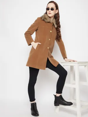 Brown Longline Blazer