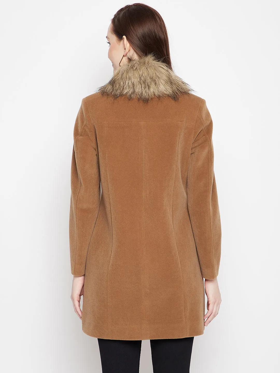 Brown Longline Blazer