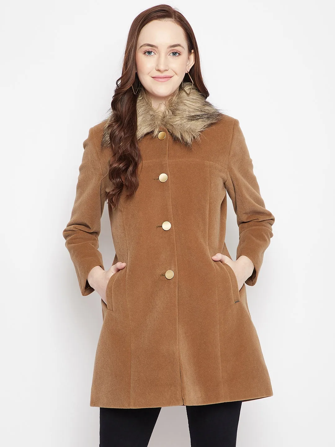 Brown Longline Blazer
