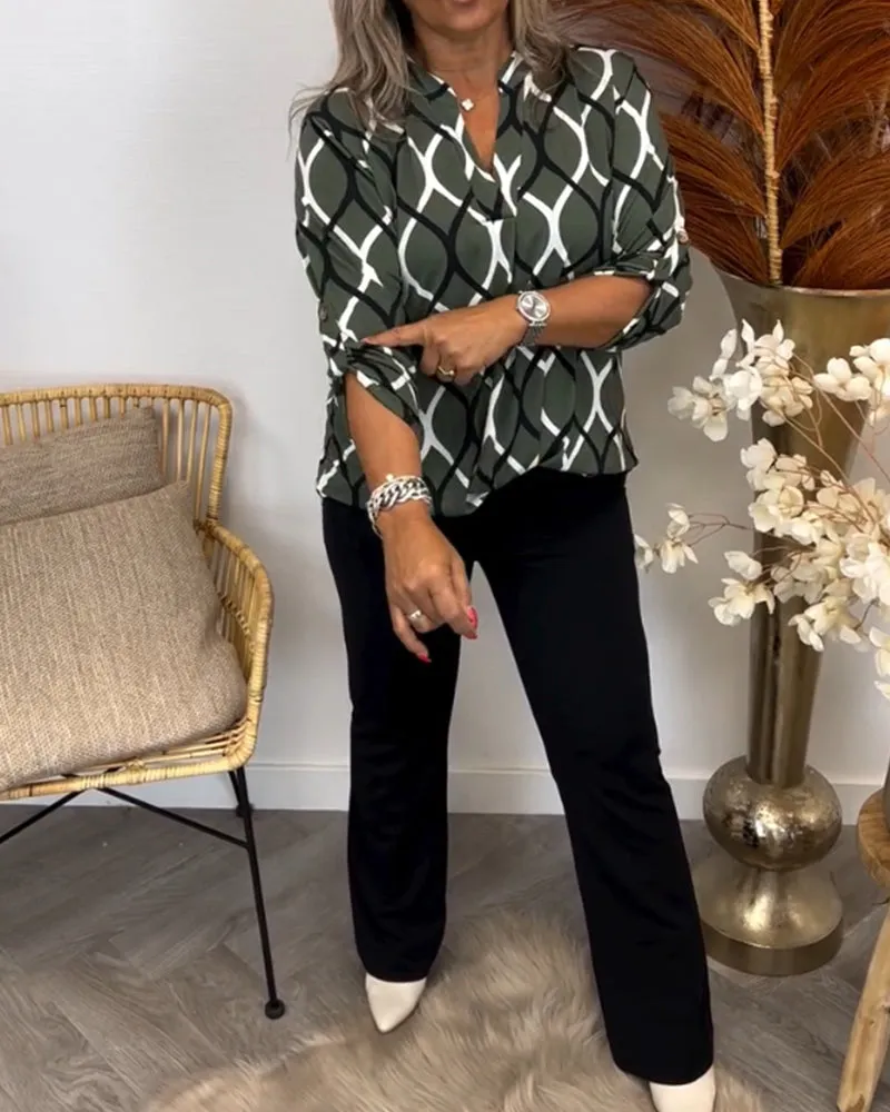 Brynnan® | Relaxed Long Sleeve Blouse