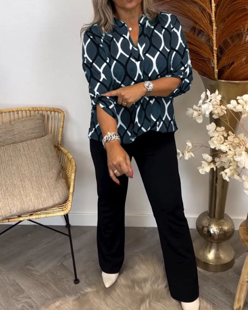 Brynnan® | Relaxed Long Sleeve Blouse