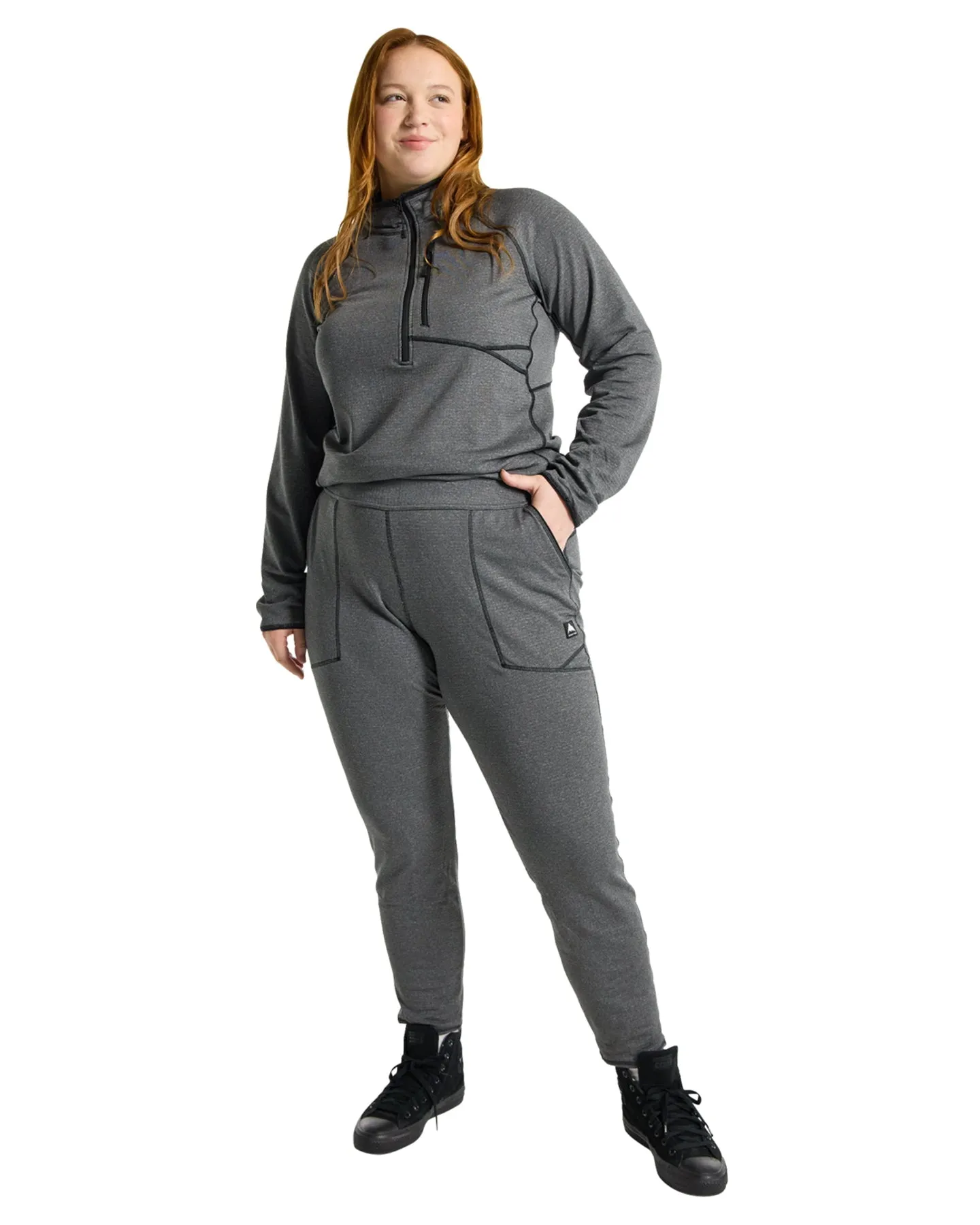 Burton Women's Stockrun Grid Pants - True Black