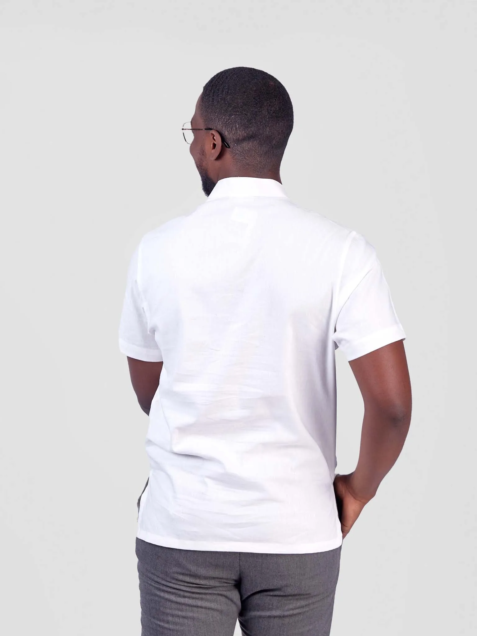 BW Short Sleeved Shirts white