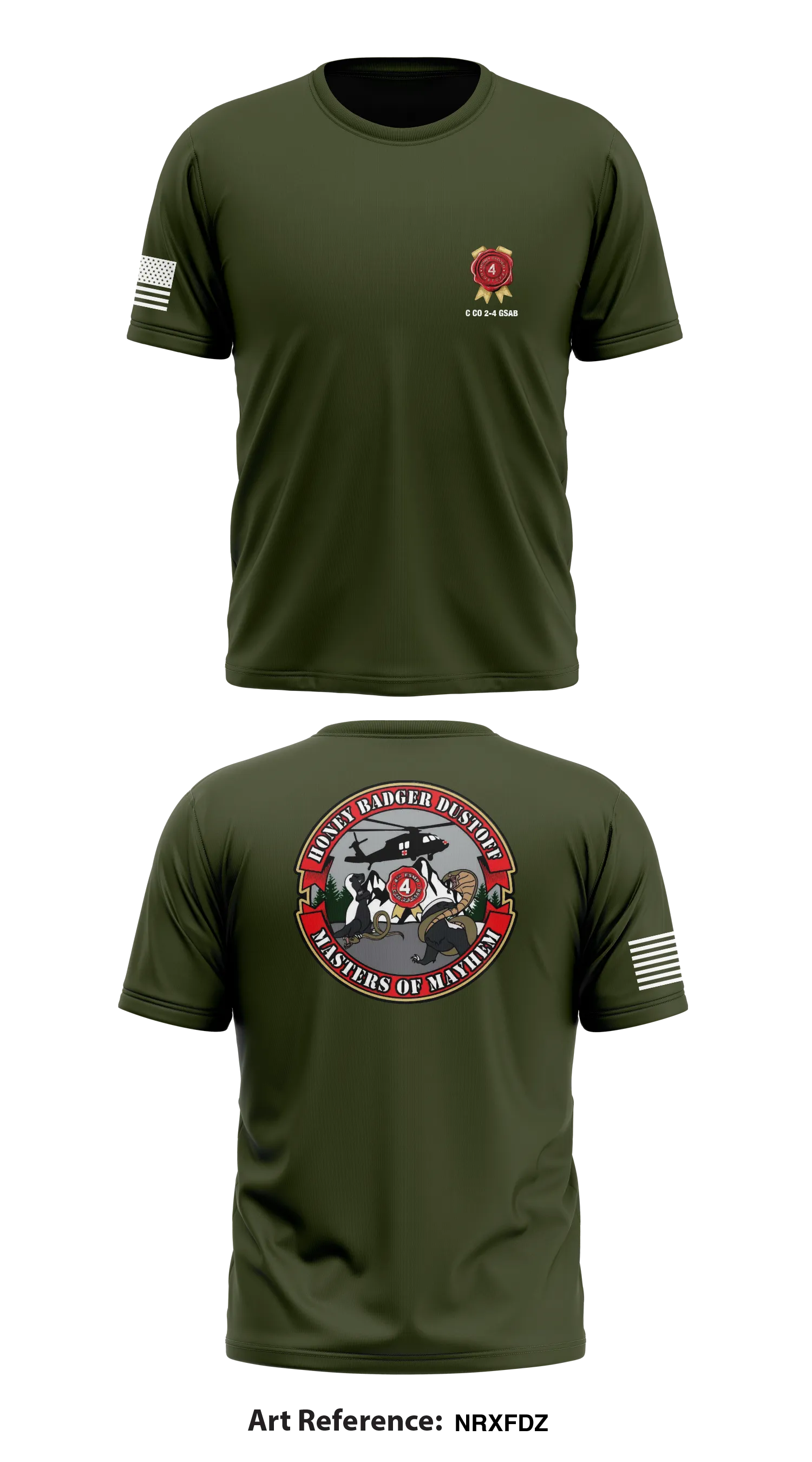 C Co 2-4 GSAB Core Men's SS Performance Tee - nrXfDZ