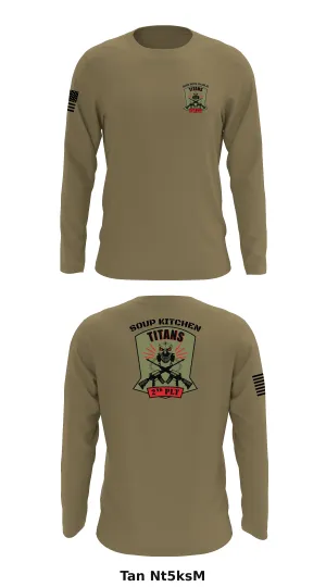 C Co, 3 BN, 156th IN Store 1 Core Men's LS Performance Tee - Nt5ksM