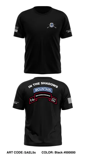 C Co, 3rd SQ, 71st CAV Store 1 Core Men's SS Performance Tee - SAEL9x