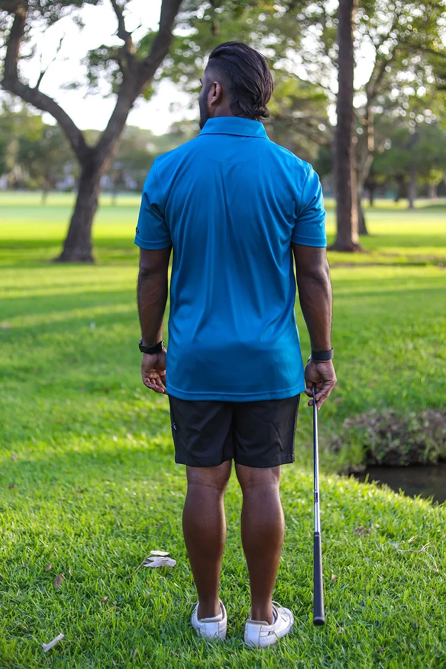 CA Iconic Golf Shirt | Dark Teal