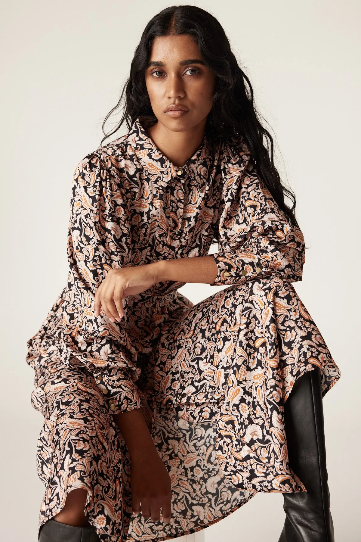 CABLE Kennedy Midi Dress