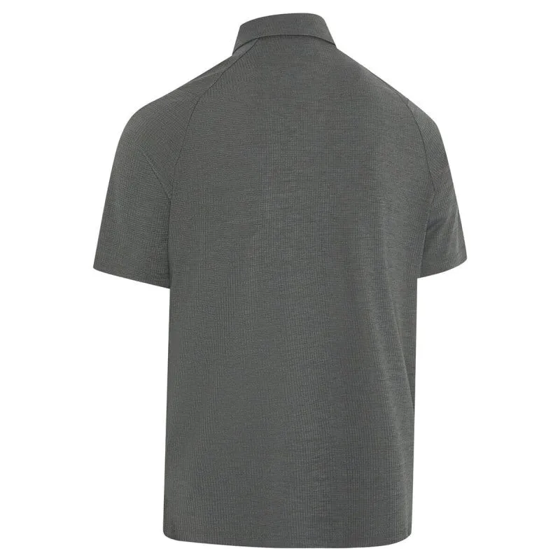 Callaway Ventilated Jacquard Polo Shirt Men's (Caviar 002)