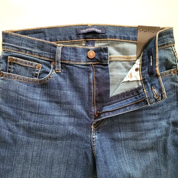 Calvin Klein Women's Mid/Regular Rise Skinny Stretch Jeans - Size 8 - NWT