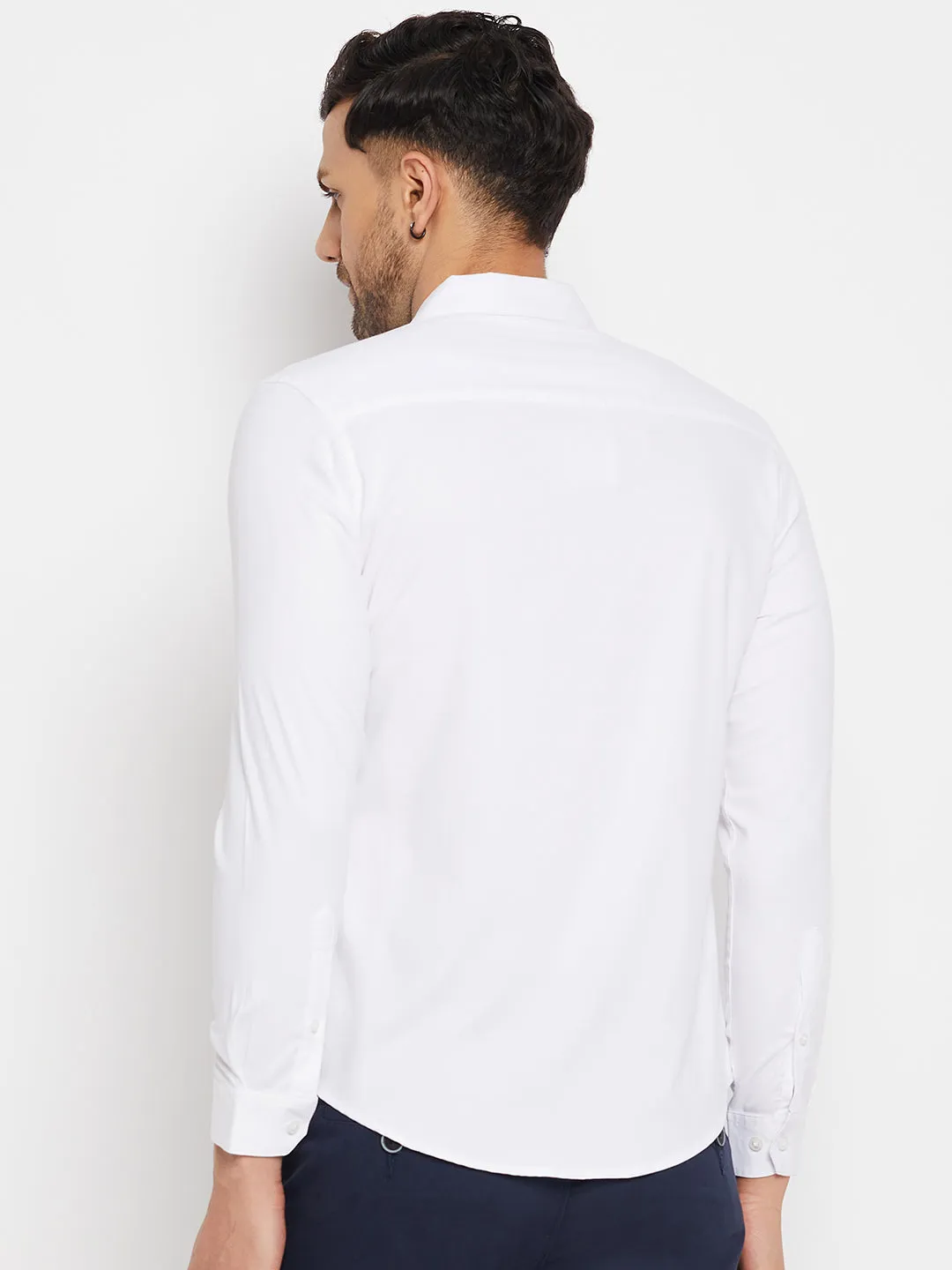 Camla White Shirts For Men