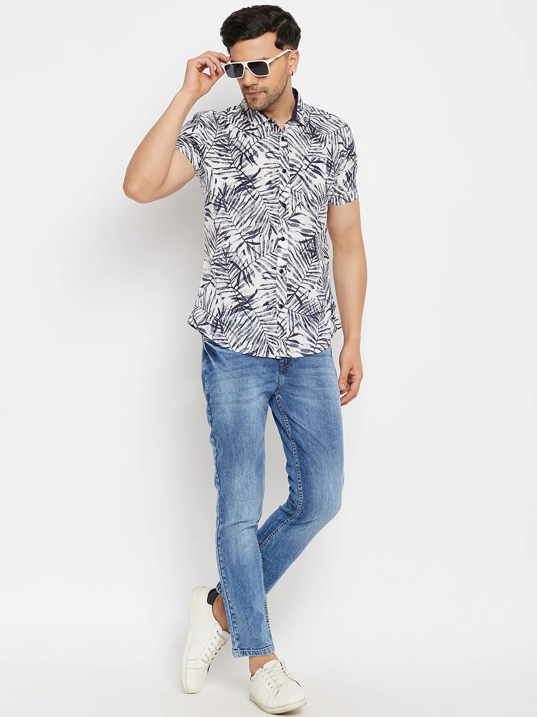 Camla White Shirts For Men