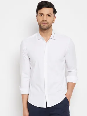 Camla White Shirts For Men