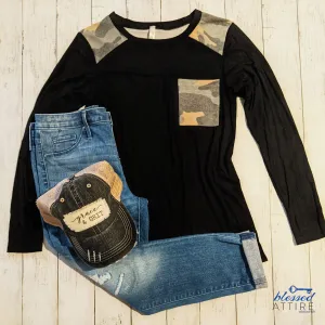 Camo Pocket Top