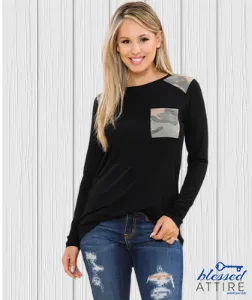 Camo Pocket Top