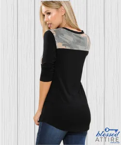 Camo Pocket Top