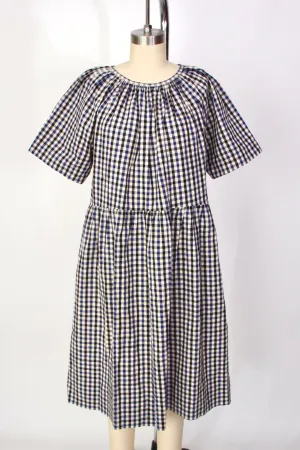 Caron Callahan Gingham Midi Dress