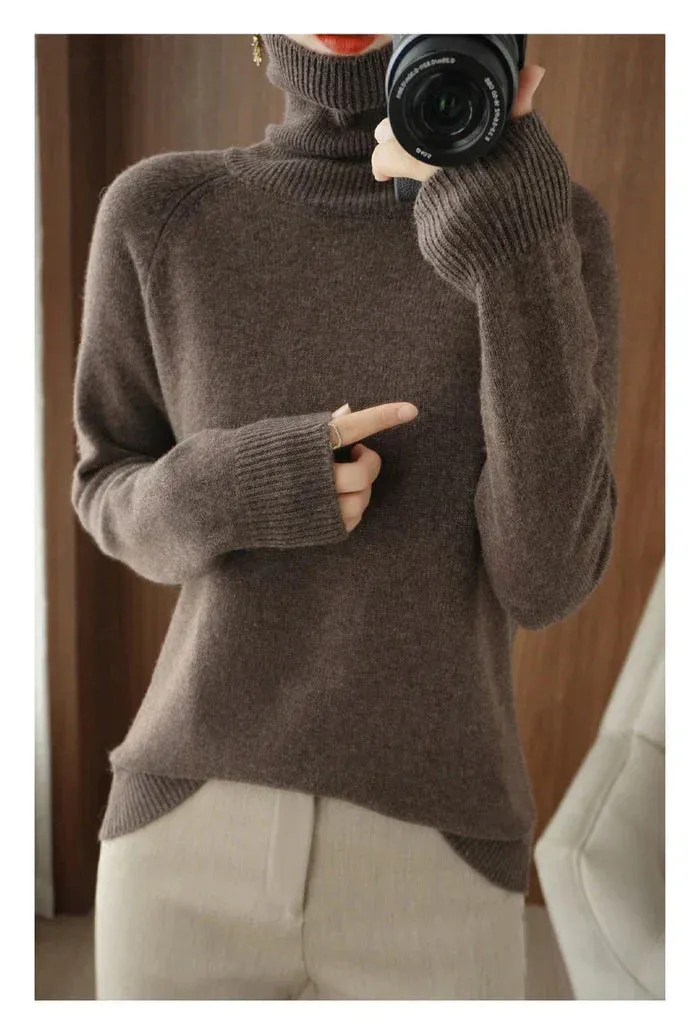 Cashmere Brianna Knit Sweater: Soft, Warm, and Cozy