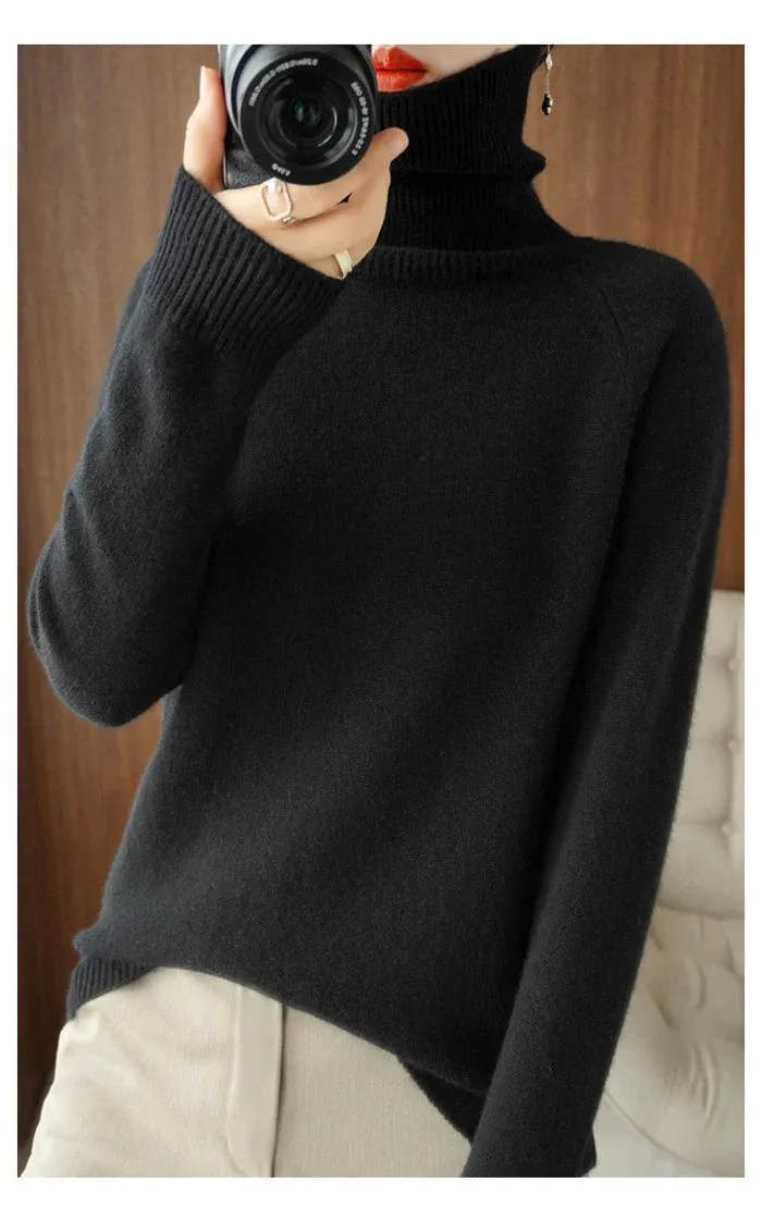 Cashmere Brianna Knit Sweater: Soft, Warm, and Cozy